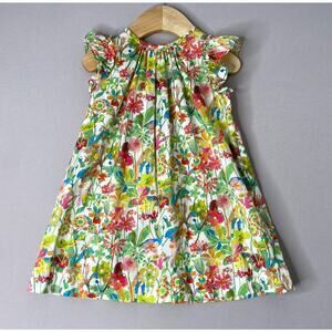 Bonpoint Girls 2 Yrs (~18/24 Mo) Liberty Watercolor Floral Nuance Dress 2A